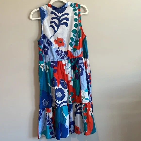 Echo Tiered Wild Floral Sun Dress - Picture 7 of 10